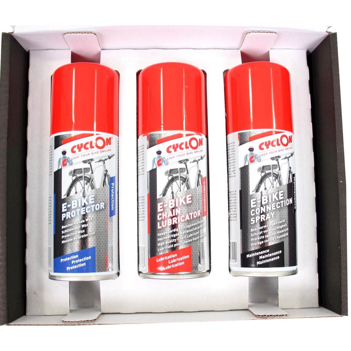 Cyclon E-bike box spray 3x100ml